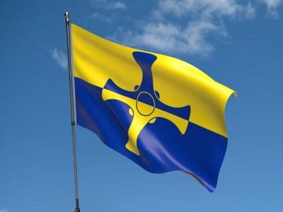 Durham Flag 5ft x 3ft