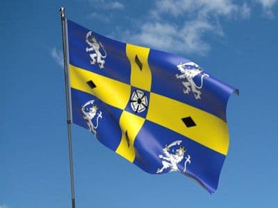 Durham Old Flag 5ft x 3ft