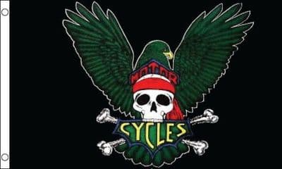 Eagle with Skull Flag 5ft x 3ft