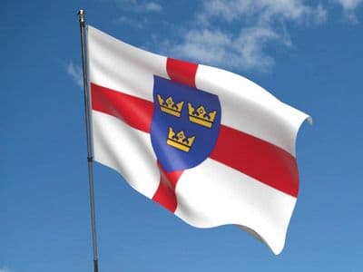 East Anglia 5ft x 3ft Flag