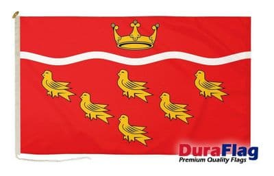 East Sussex Premium Quality DuraFlag Rope & Toggle - 5ft x 3ft