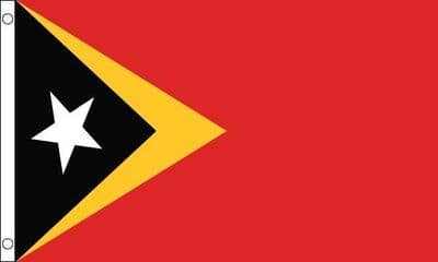 East Timor Flag - 3ft x 2ft | Standard Polyester