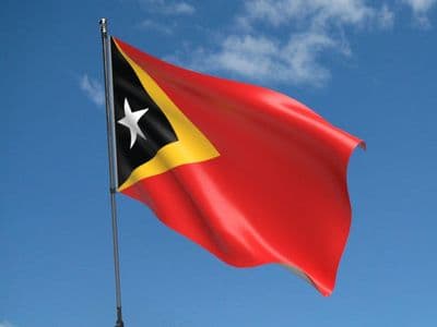 East Timor Flag 5ft x 3ft