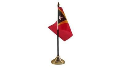 East Timor Table Flag