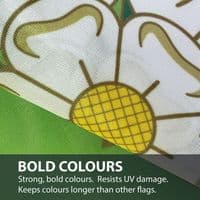 England 1.5ft x 1ft Knitted Heavy Polyester Flag | NWFlags