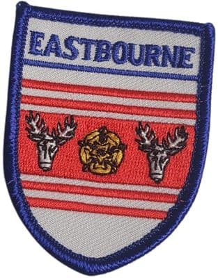 Eastbourne Badge Embroidered Sew on patch