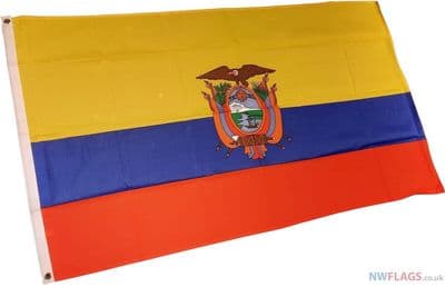 Ecuador Flag - 5ft x 3ft | Standard Polyester
