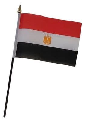 Egypt Table Flag - NO BASE