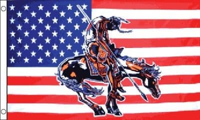 End Of The Trail Flag 5ft x 3ft