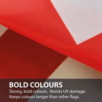 England 1.5ft x 1ft Knitted Heavy Polyester Flag | NWFlags