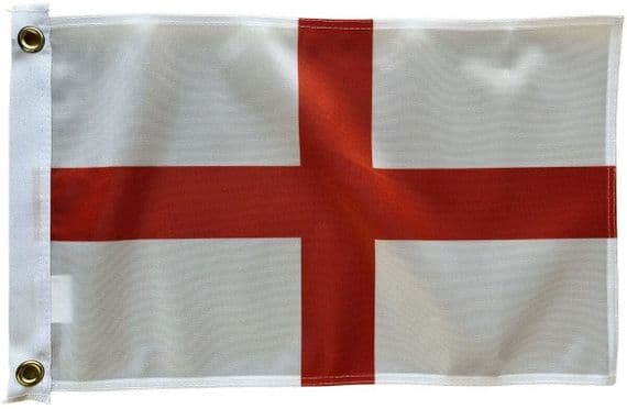England 1.5ft x 1ft Knitted Heavy Polyester Flag | NWFlags