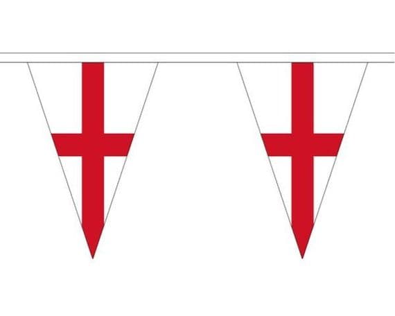 England Bunting Triangle | Buy England Triangle Bunting | NWFlags