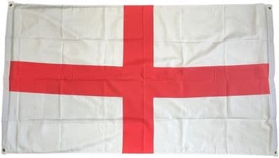 England Flag 5ft x 3ft - Four Eyelets
