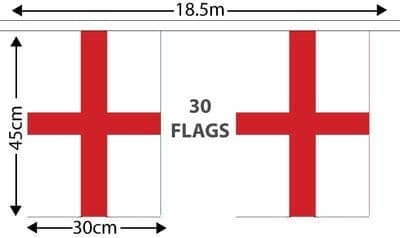 England GIANT Bunting 18.25m