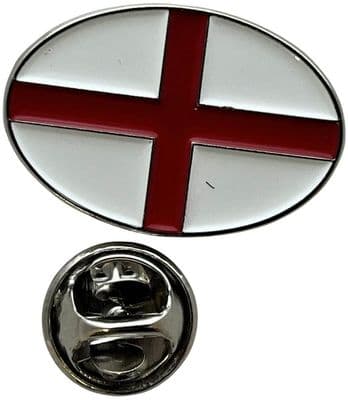 England Oval Pin Badge