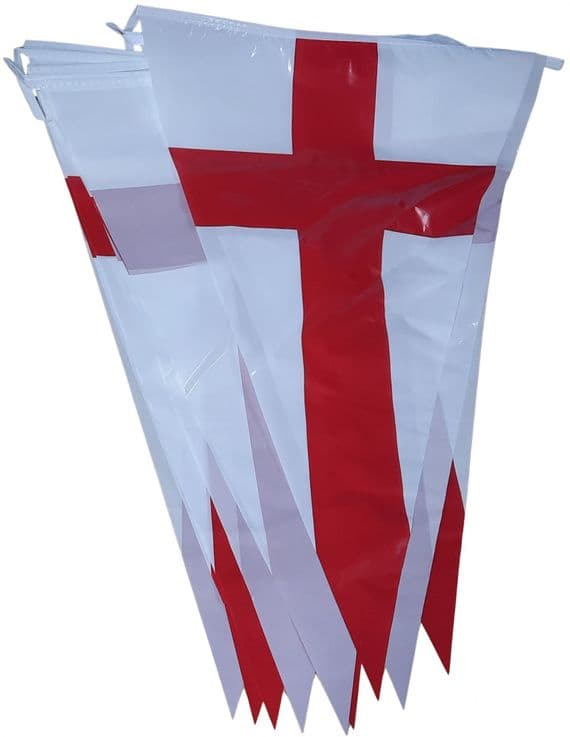 England PVC Triangle Bunting | Free UK Delivery | NWFlags