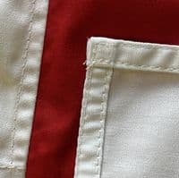 England Sewn Flag with Rope & Toggle - 1.5ft x 1ft | NWFlags