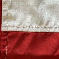 England Sewn Flag with Rope & Toggle - 1.5ft x 1ft | NWFlags