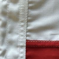 England Sewn Flag with Rope & Toggle - 1.5ft x 1ft | NWFlags