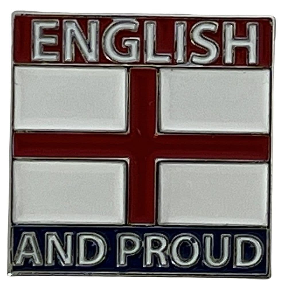 English and Proud Pin Badge | NWFlags