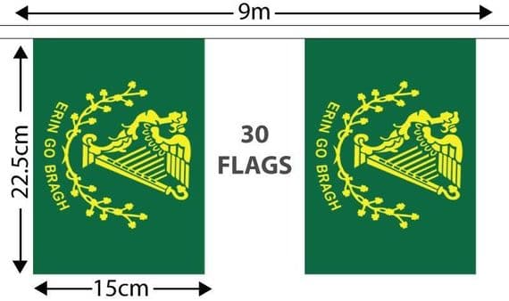Erin Go Bragh Bunting | Buy Erin Go Bragh Bunting | NWFlags