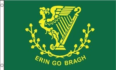 Erin Go Bragh Ireland Flag - 3ft x 2ft | Standard Polyester