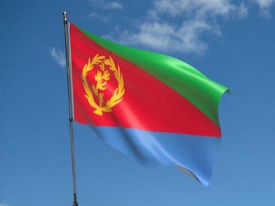 Eritrea Flag 5ft x 3ft