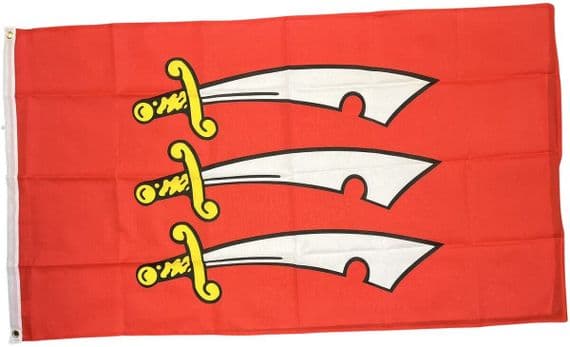 Essex 5ft x 3ft 150Denier Heavy Polyester Flag | Buy Essex 5ft x 3ft 150Denier Heavy Polyester Flag | North West Flags