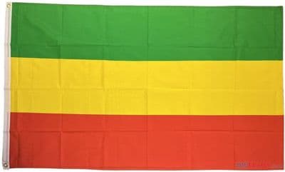 Ethiopia No crest Flag - 5ft x 3ft | Standard Polyester