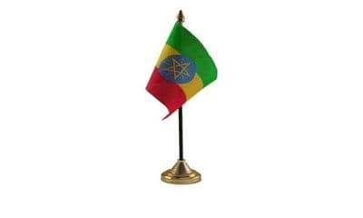Ethiopia Table Flag