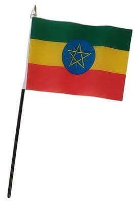 Ethiopia Table Flag - NO BASE
