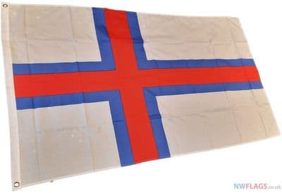 Faroe Islands Flag - 5ft x 3ft | Standard Polyester