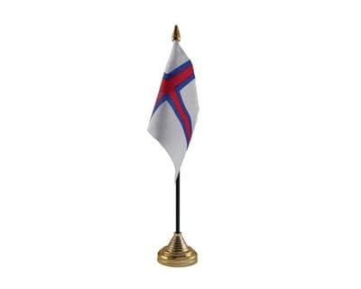 Faroe Islands Table Flag