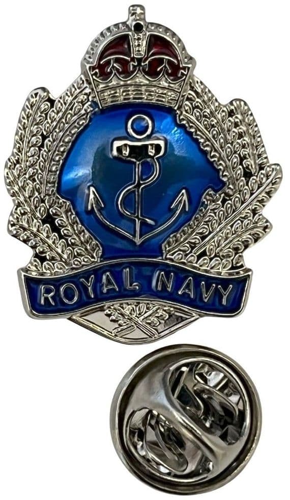 Filigree Crown & Anchor Badge | Buy Filigree Crown & Anchor Pin Badge