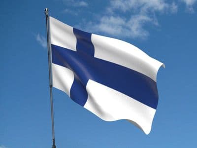 Finland 5ft x 3ft Flag