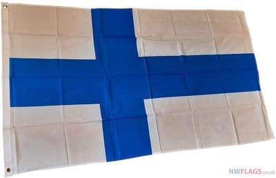Finland Flag - 5ft x 3ft | Standard Polyester