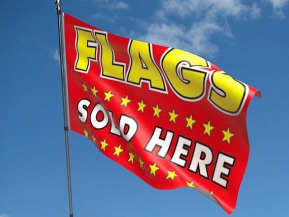 Flags Sold Here Flag | Buy Flags Sold Here Flag | NWFlags