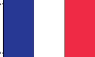 France Flag - 8ft x 5ft | Standard Polyester