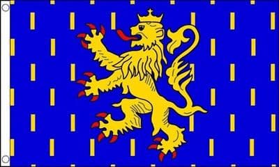 Franche-Comte Flag - 5ft x 3ft | Standard Polyester