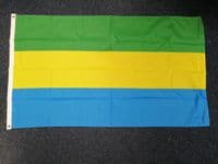 Gabon Flag 5ft x 3ft | Buy Gabon Value Flag | North West Flags