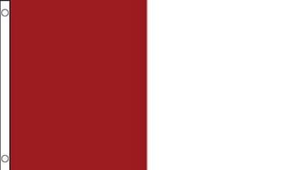 Galway 5ft x 3ft Flag - Maroon and White