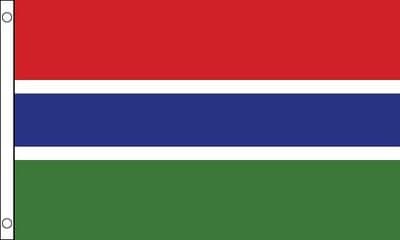 Gambia Flag VALUE 3ft x 2ft
