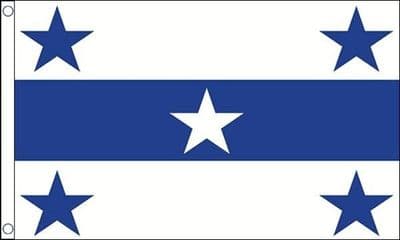 Gambier Islands Flag - 5ft x 3ft | Standard Polyester