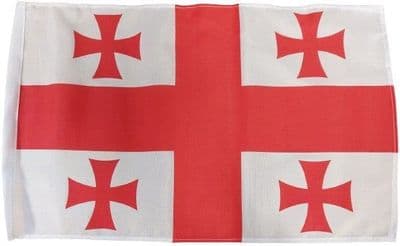 Georgia SLEEVED Flag - 1.5ft x 1ft