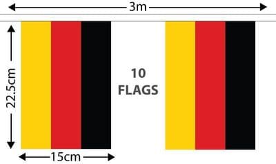 Germany Bunting 3m
