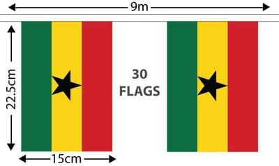 Ghana Bunting 9m