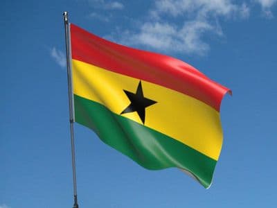 Ghana Flag 5ft x 3ft