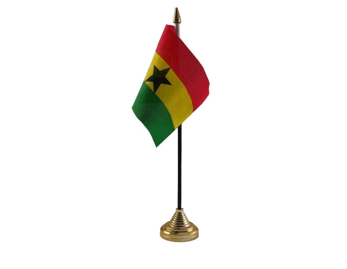 Ghana Table Flag