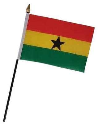 Ghana Table Flag - NO BASE