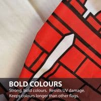Gibraltar Flag Heavy Duty 5ft x 3ft - NWFlags